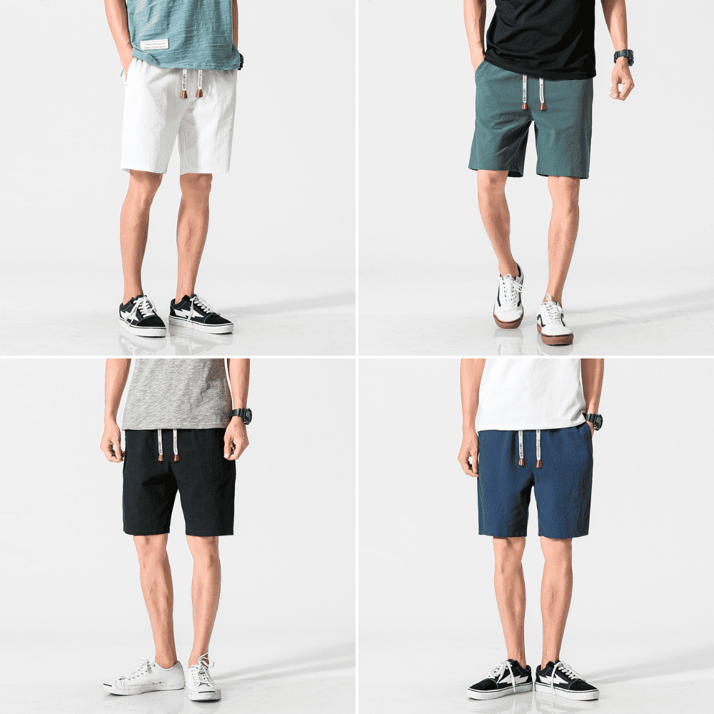 4 x Daiki - Komfort-Shorts