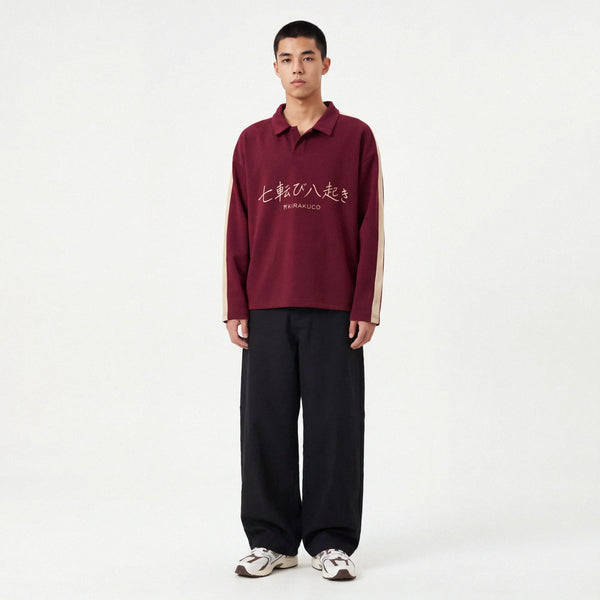 Ken - Poloshirt mit langen Ärmeln