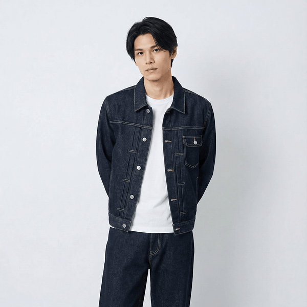 Shiro - Giacca denim giapponese 14oz