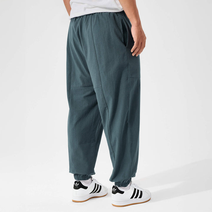 Shun - Pantalon harem confort en coton