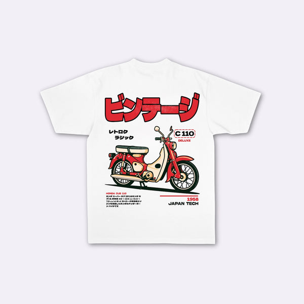Super Cub - Japanisches Oversize-T-Shirt