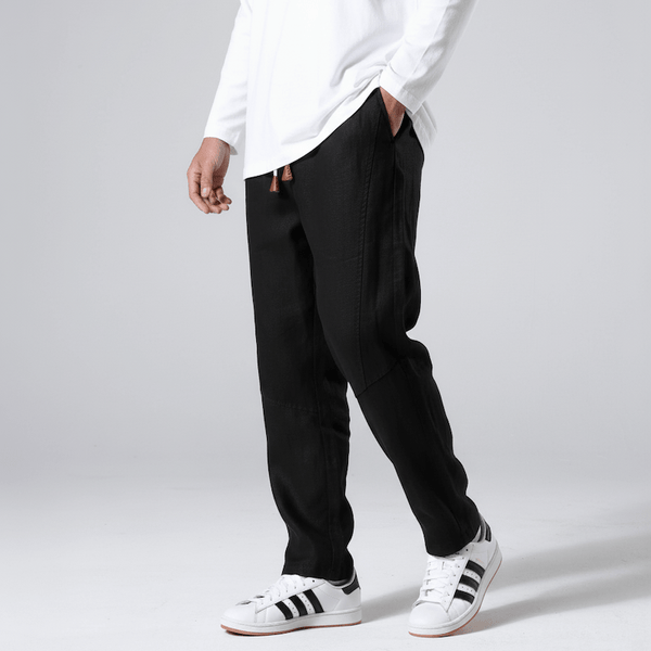 Tsuki - Pantaloni comfort giapponesi in lino
