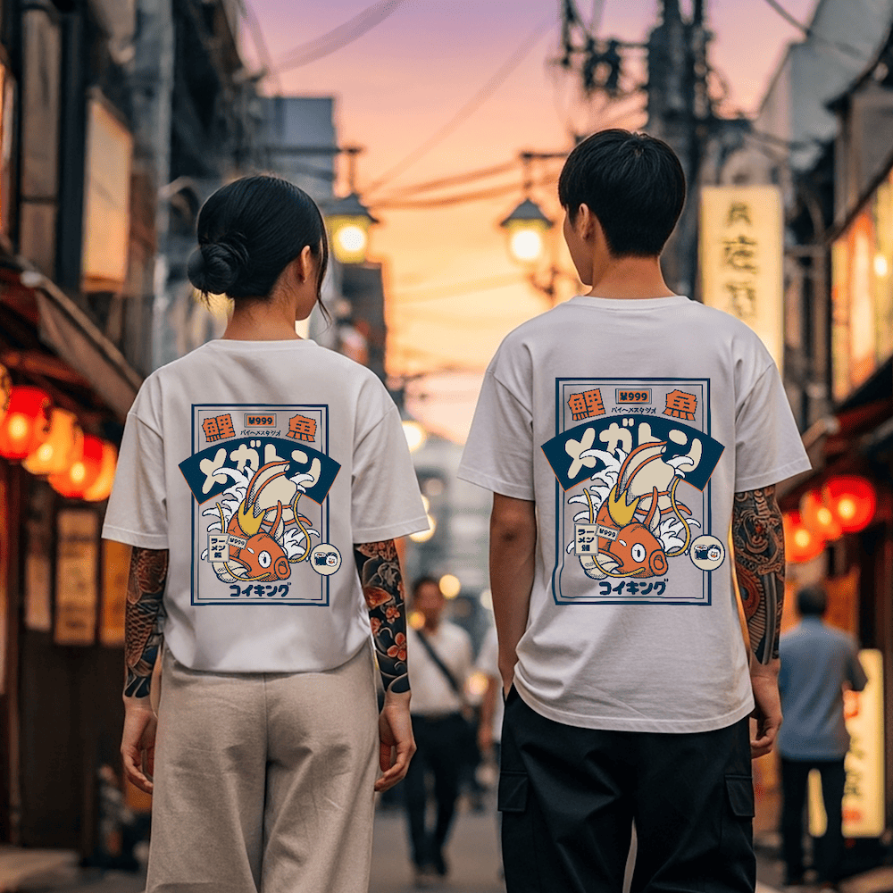 Koi - Oversized Japans T-shirt