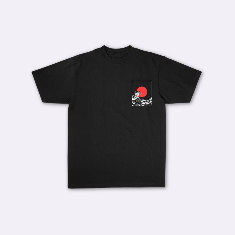 Kanagawa 2.0 - T-shirt japonais oversize
