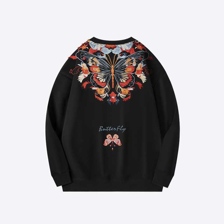 Noriko - Besticktes Sweatshirt