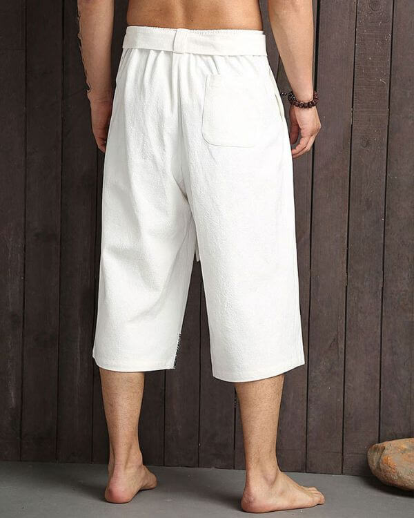 Taro - Pantalon court confort japonais