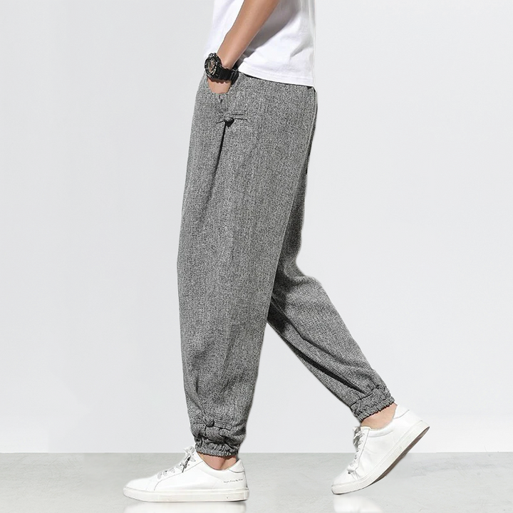 Atsumi - Pantalon confort en coton