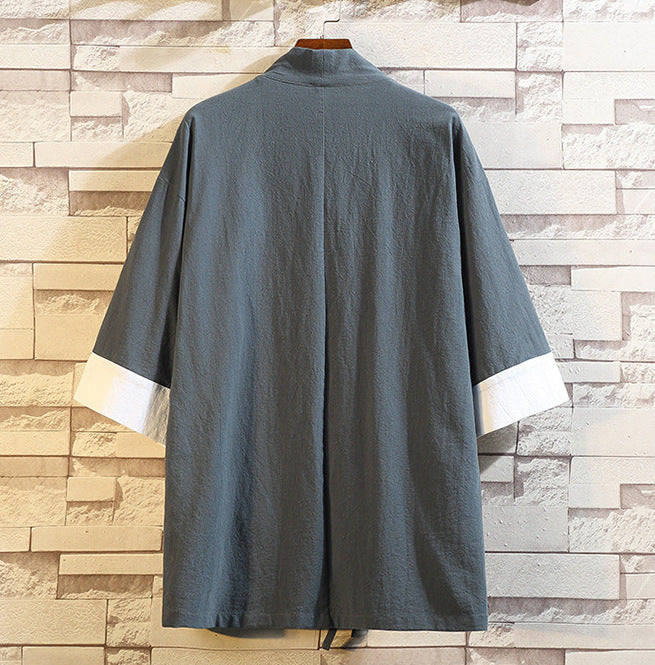 Toshi - Veste kimono brodé