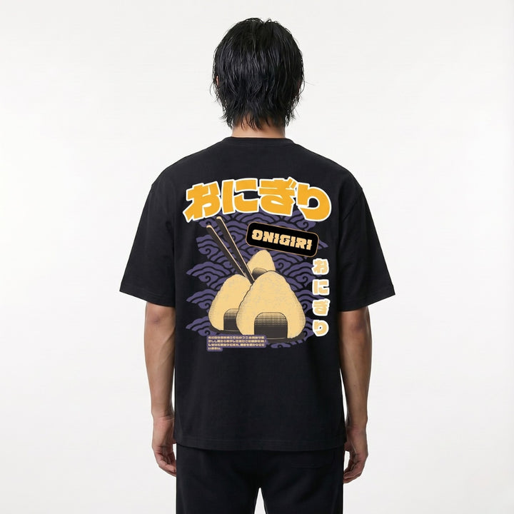 Onigiri - T-shirt japonais oversize