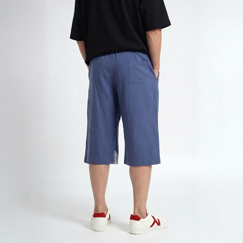 Taro - Pantalon court confort japonais