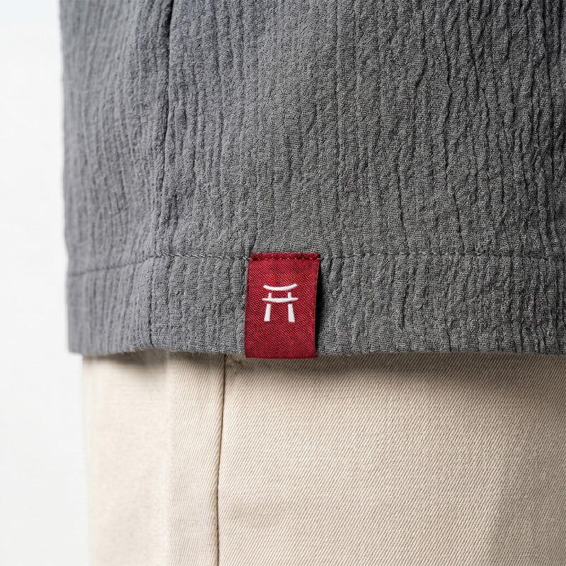 Taiyo - Slim fit short-sleeved shirt