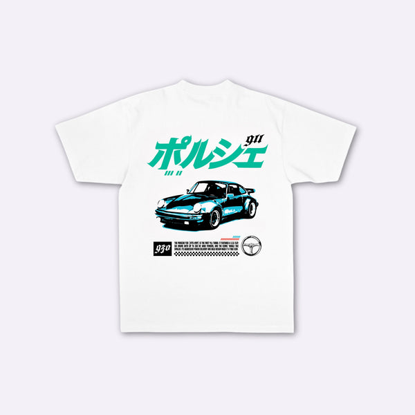 911 - T-shirt japonais oversize