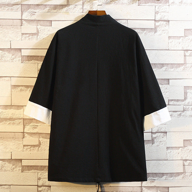 Toshi - Veste kimono brodé