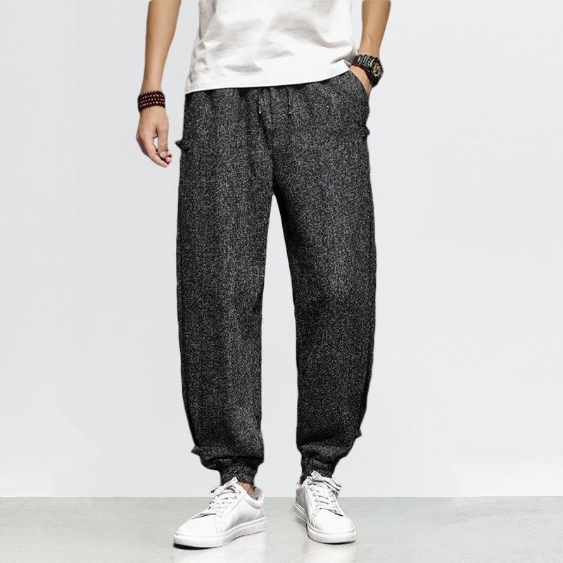 Atsumi - Pantalon confort en coton