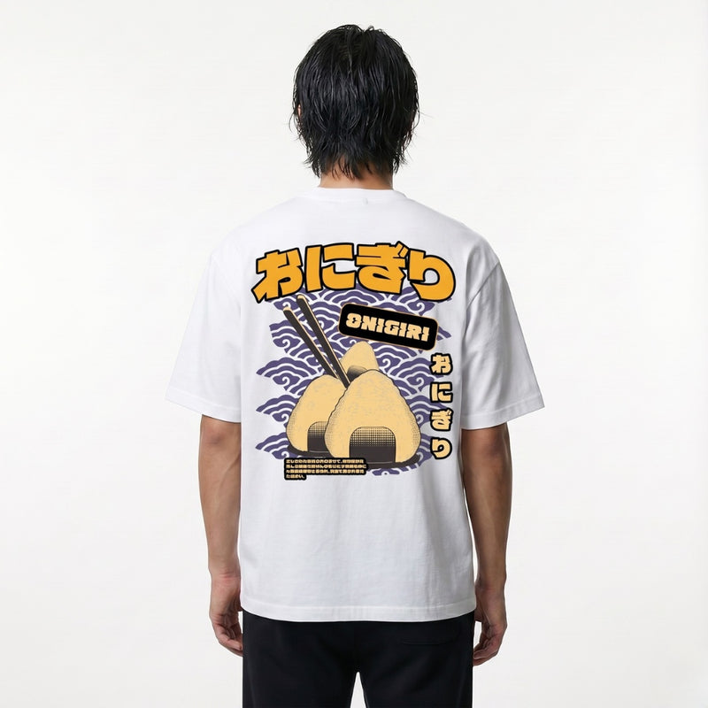 Onigiri - T-shirt japonais oversize