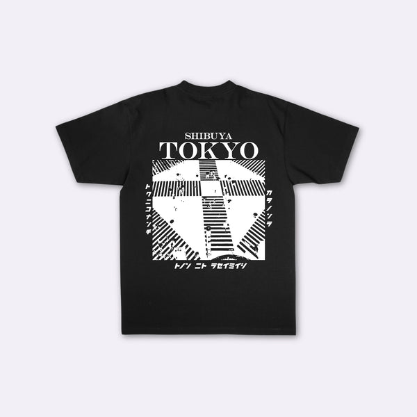 Shibuya - Japanisches Oversize-T-Shirt
