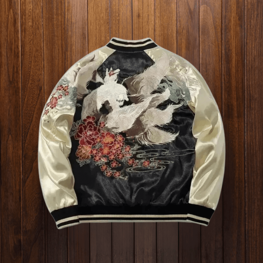 Kaname - Veste brodée de style Sukajan