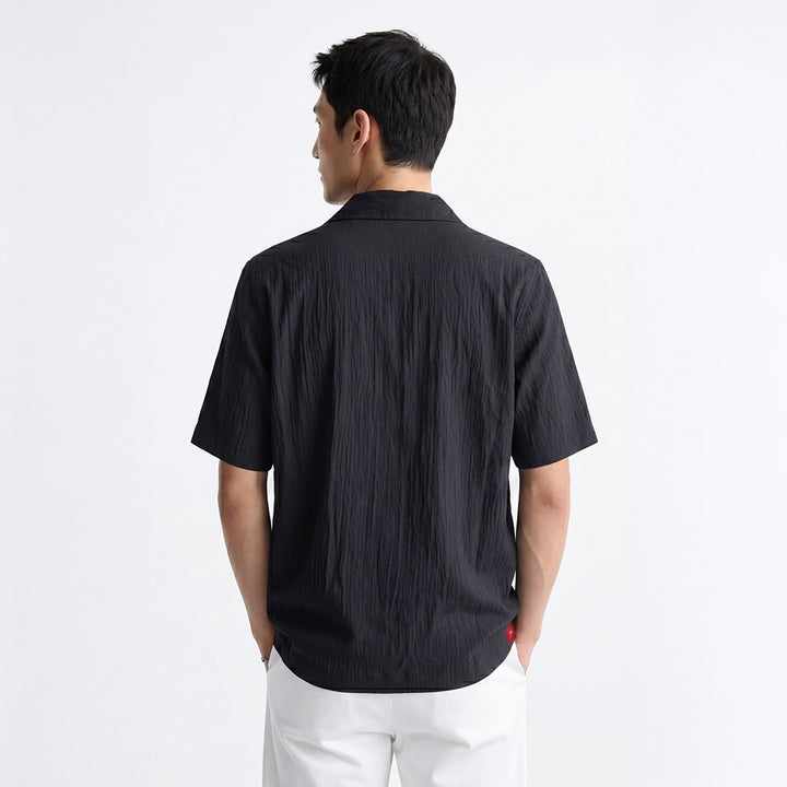 Taiyo - Camicia a maniche corte slim fit