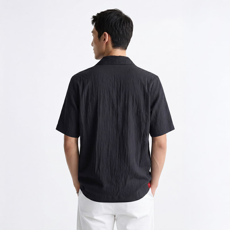 Taiyo - Slim fit short-sleeved shirt