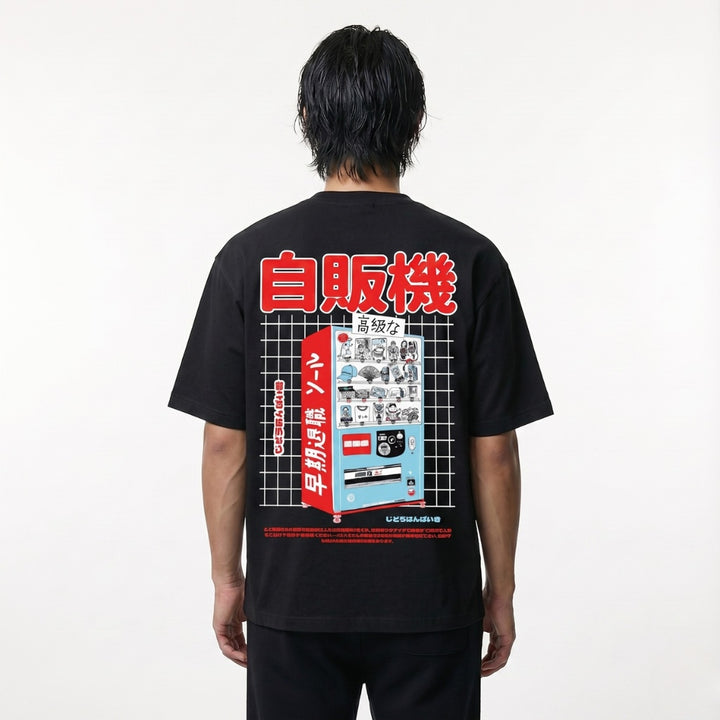 Jidō hanbaiki - T-shirt giapponese oversize