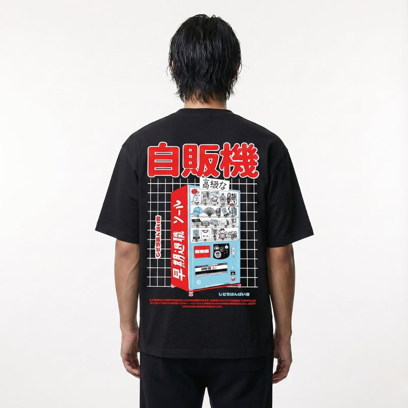 Jidō hanbaiki - T-shirt japonais oversize