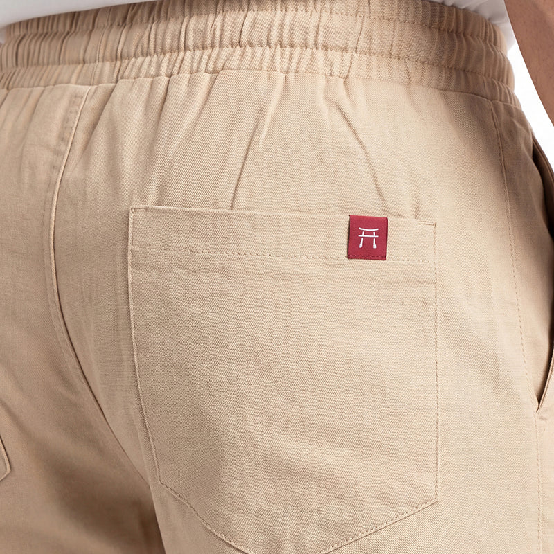 Hane - Pantalon balloon relax en lin