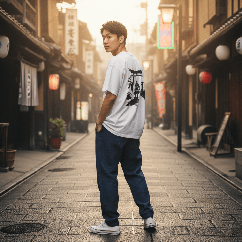 Torii - Japanisches Oversize-T-Shirt