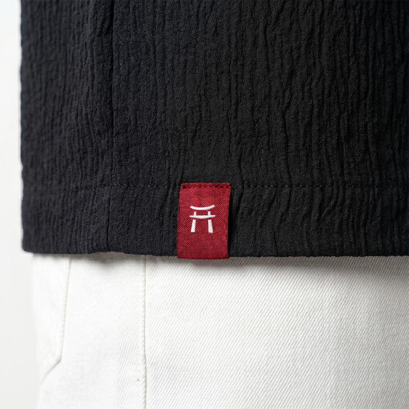 Taiyo - Slim fit short-sleeved shirt