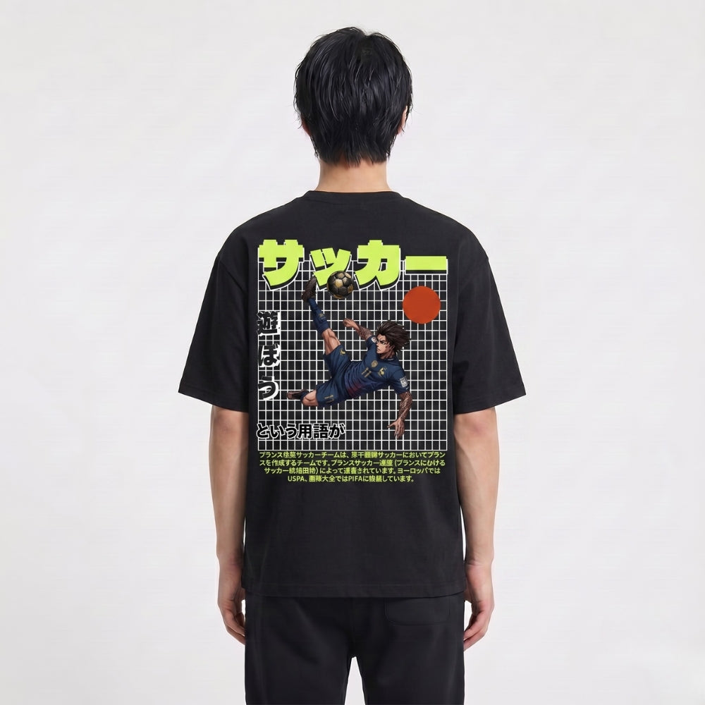 France World Cup 26 - T-shirt japonais oversize