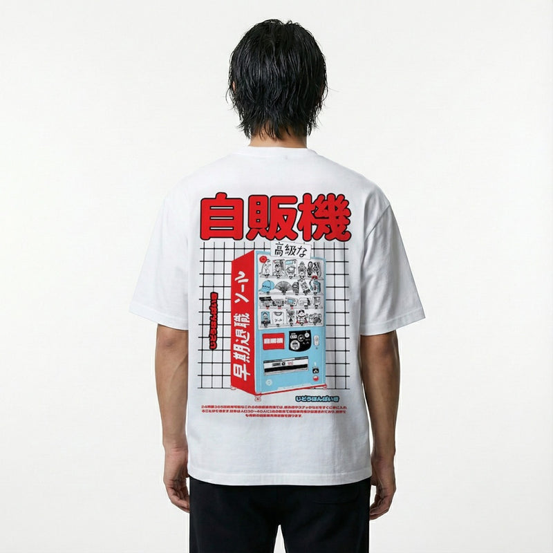 Jidō hanbaiki - T-shirt japonais oversize