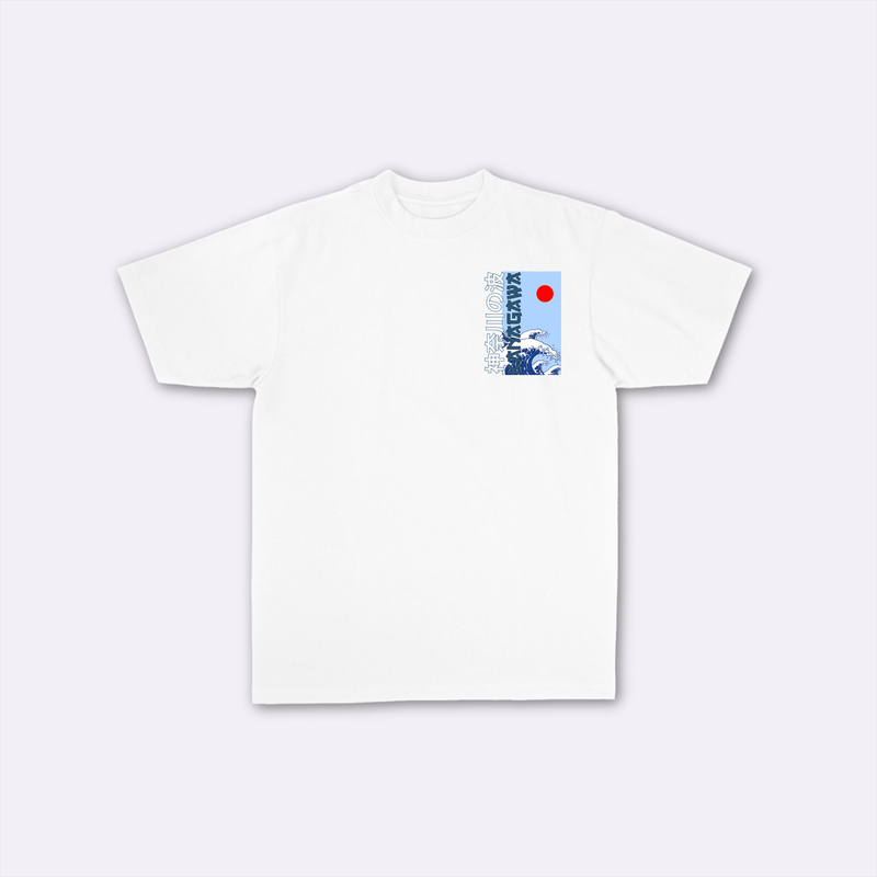 Kanagawa - T-shirt japonais oversize