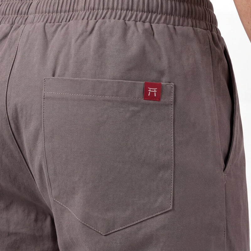 Hane - Pantalon balloon relax en lin