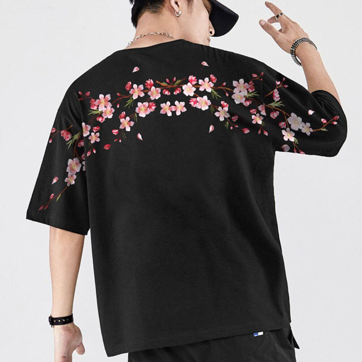 Kibou - T-shirt Oversize Brodé