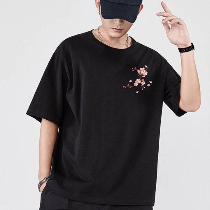 Kibou - T-shirt Oversize Brodé