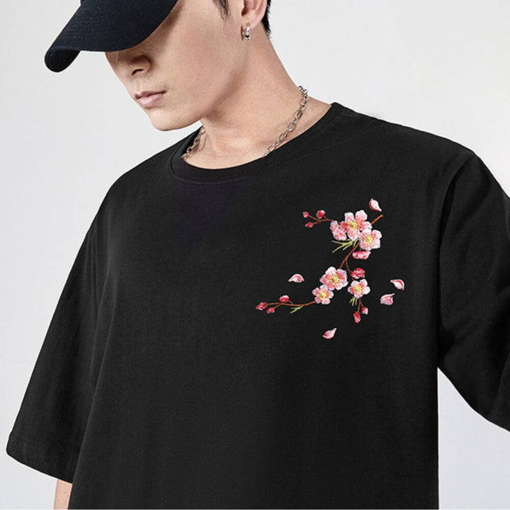 Kibou - T-shirt Oversize Brodé