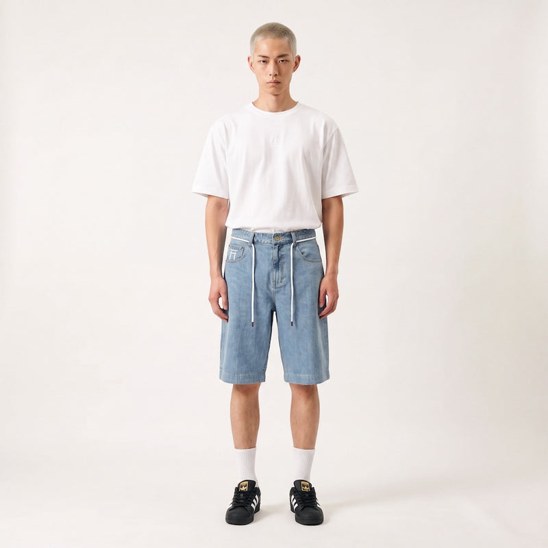 Aoi - Japanese Denim Bermuda
