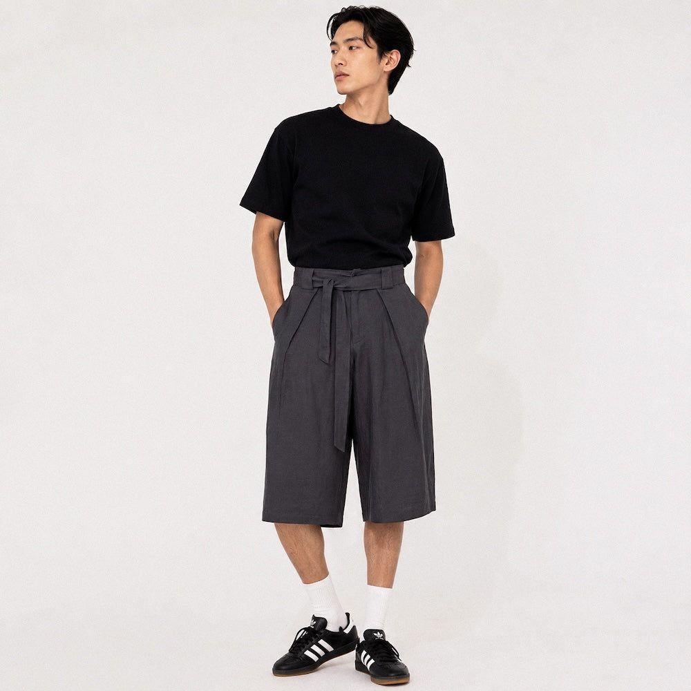Kaze - Japanese Pleated Shorts