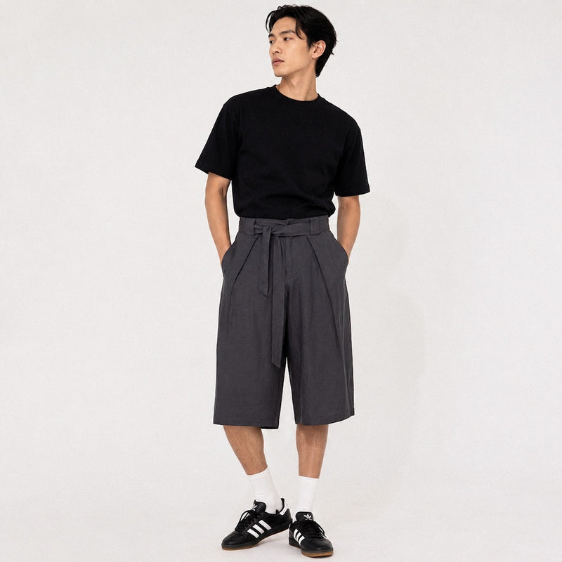 Kaze - Japanese Pleated Shorts