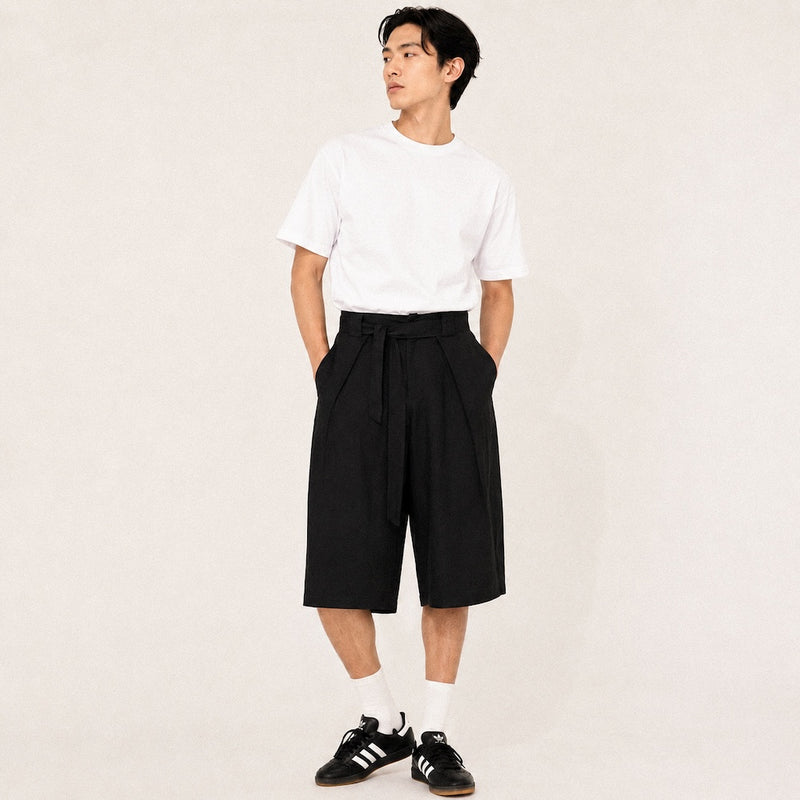 Kaze - Japanese Pleated Shorts