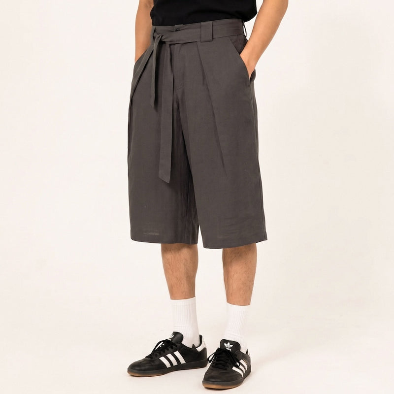 Kaze - Japanese Pleated Shorts