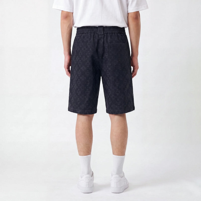 Sashi - Japanese Bermuda with Sashiko Print