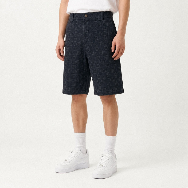 Sashi - Japanese Bermuda with Sashiko Print