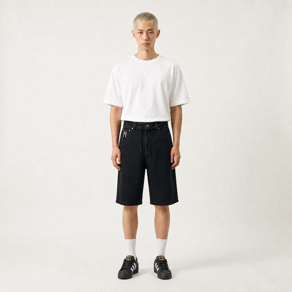Aoi - Japanische Denim Bermuda