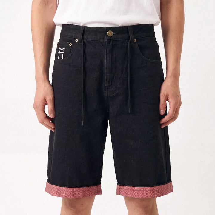 Aoi - Japanische Denim Bermuda