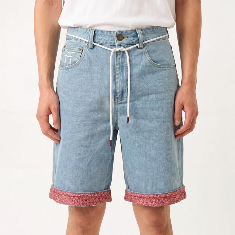 Aoi - Japanese Denim Bermuda