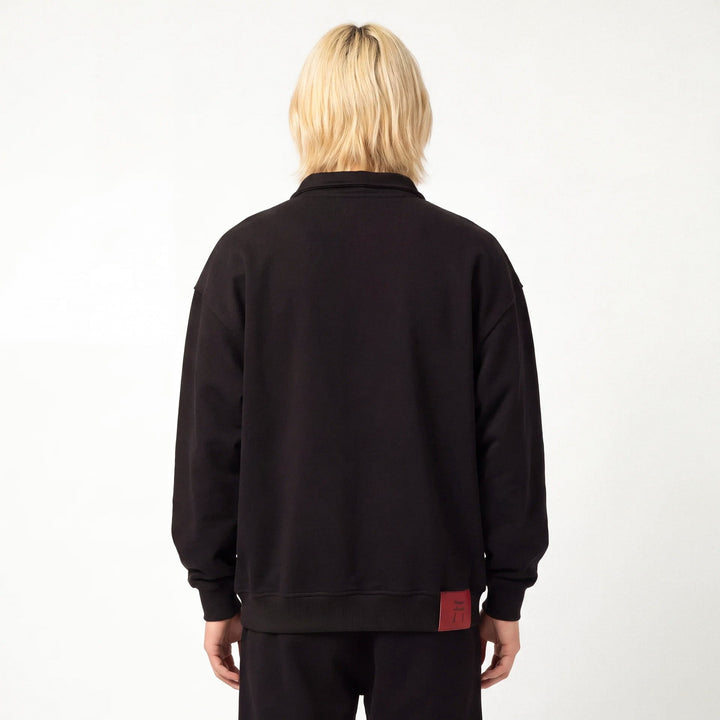 Shin - Sweat demi-zip coupe décontractée