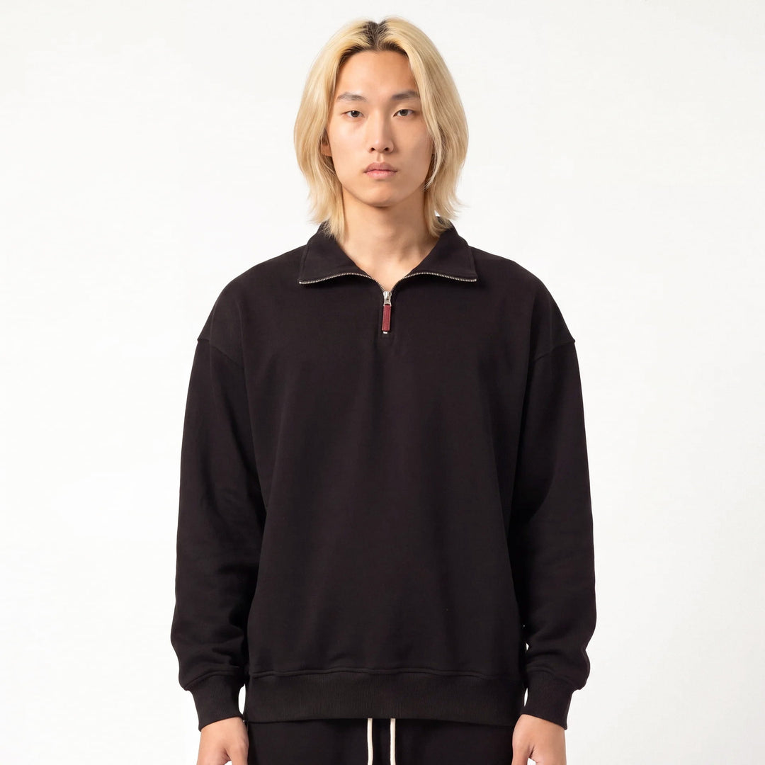 Shin - Sweat demi-zip coupe décontractée