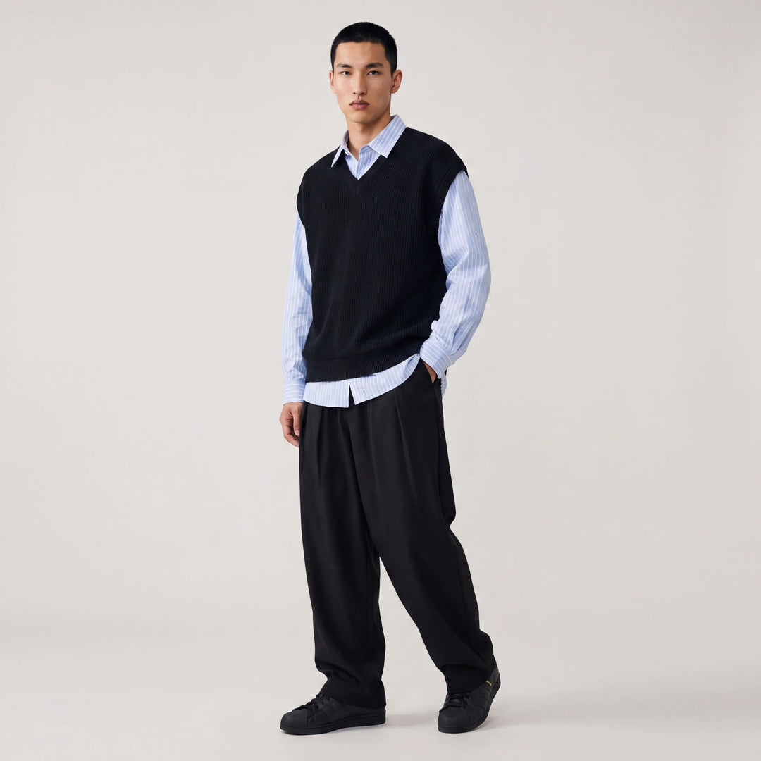 Kenji - Pull sans manches en maille