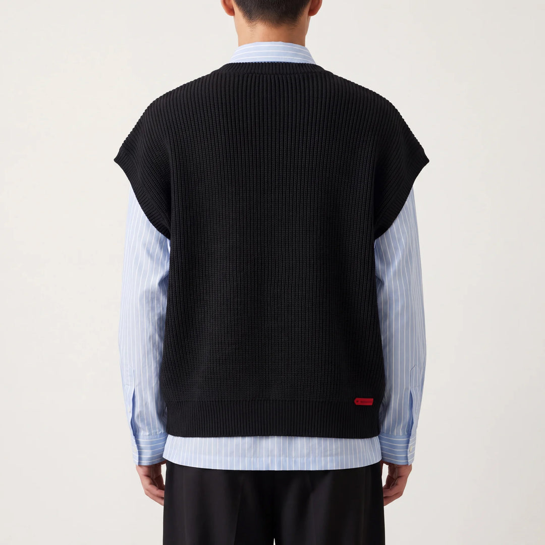 Kenji - Pull sans manches en maille