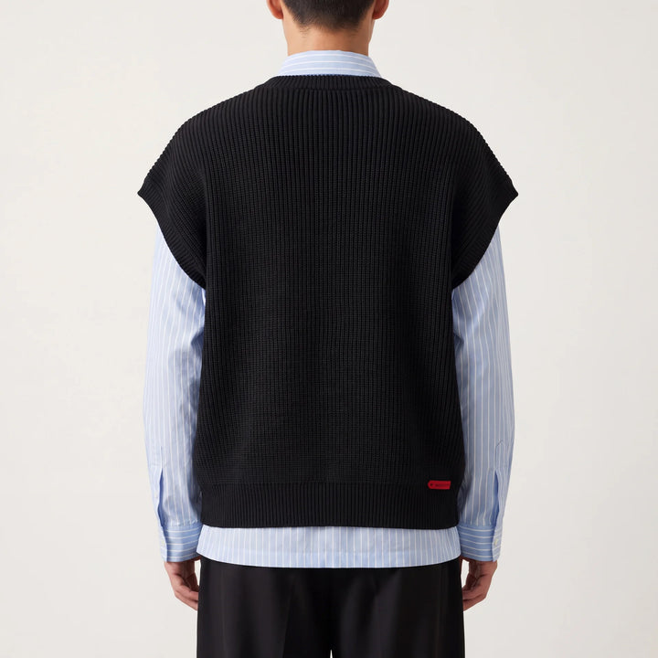 Kenji - Pull sans manches en maille